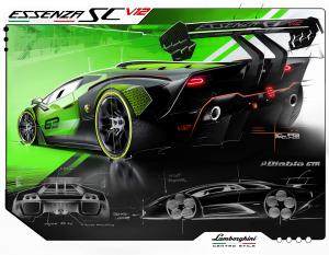Lamborghini Essenza SCV12 2020 года 